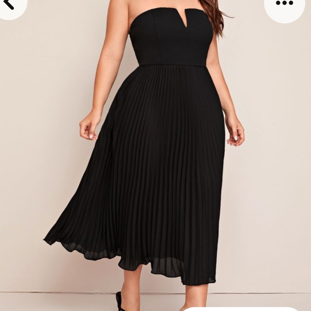 NWOT🔥Pleated Tube Dress